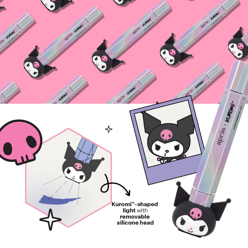 Apres x Kuromi Omni Lavender Light - Cute LED Night Light for Kids Room, Nursery, Bedroom - Perfect for Sleep, Relaxation & Decor
