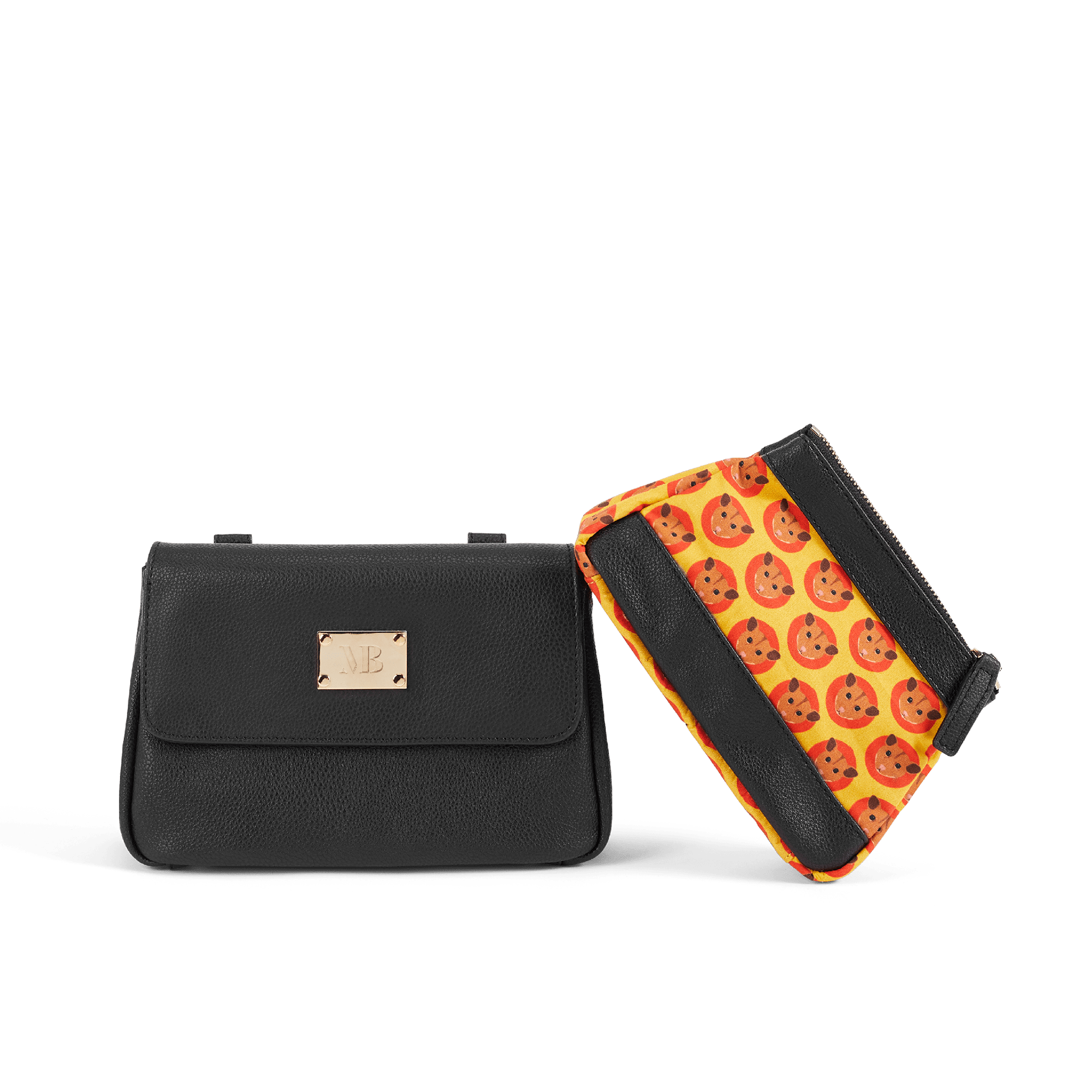 Trudy Vegan Leather Crossbody Clutch Bag for Women - Stylish Black Purse for Everyday Use, Travel & Evening Events