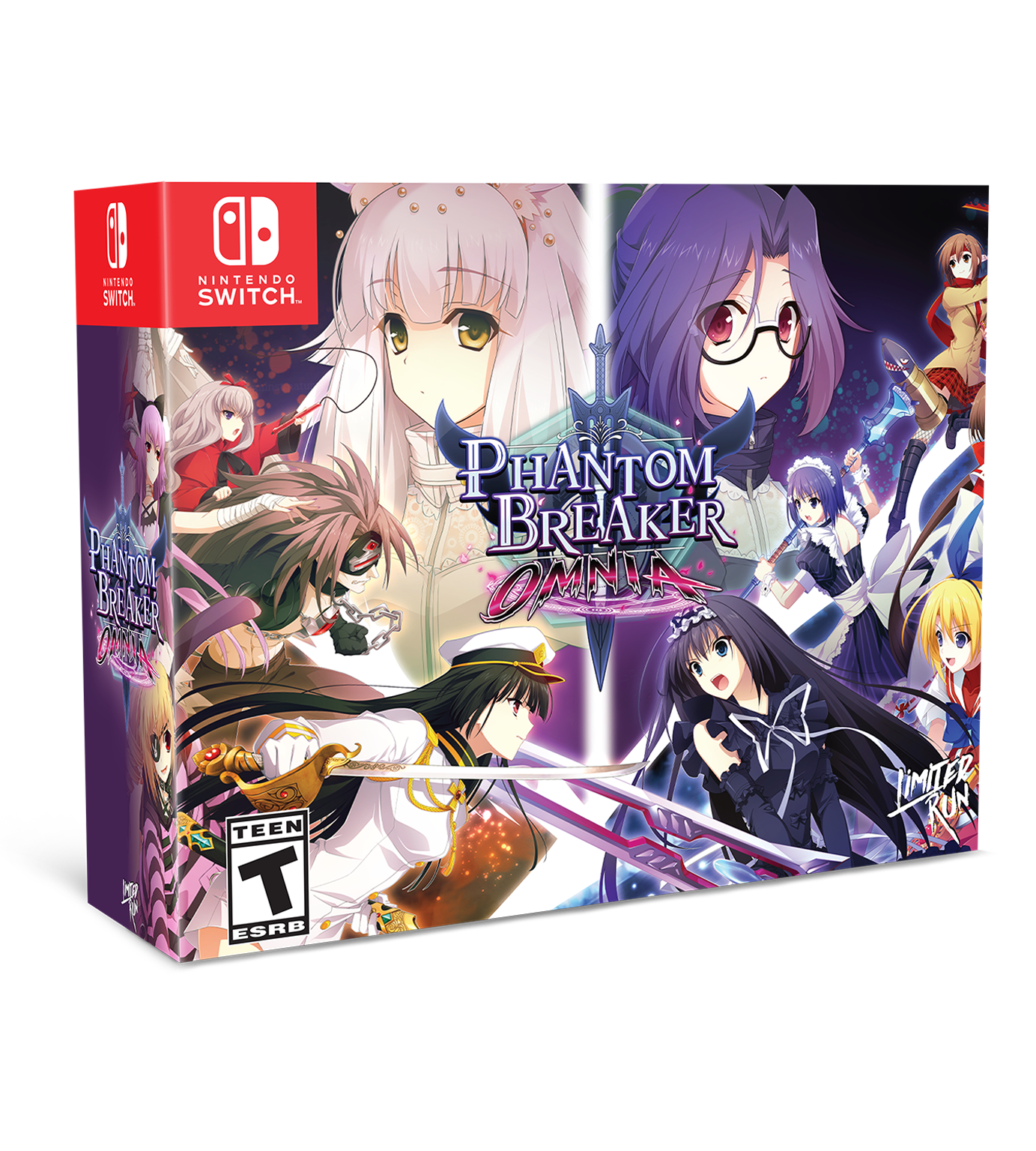 Phantom Breaker: Omnia Collector's Edition - Limited Run #135 Nintendo Switch Game | Rare Collector's Item for Gaming Enthusiasts | Perfect for Switch Game Collections and Retro Gaming Fans