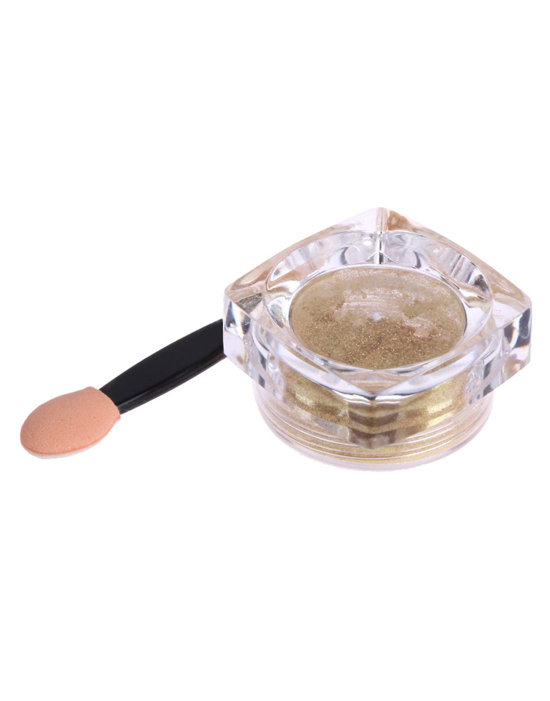 DesiButik Golden Chrome Nail Powder for Nail Art - Professional Salon & DIY Manicure at Home