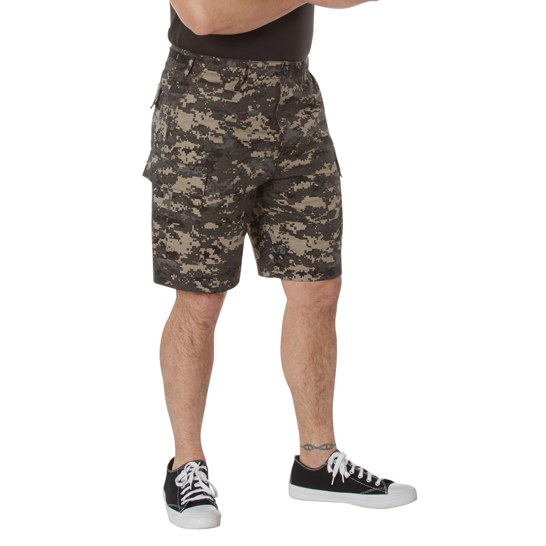 Rothco BDU Cargo Shorts for Men - Tactical Outdoor Hiking Shorts with Multiple Pockets | Perfect for Camping, Hiking & Military Training