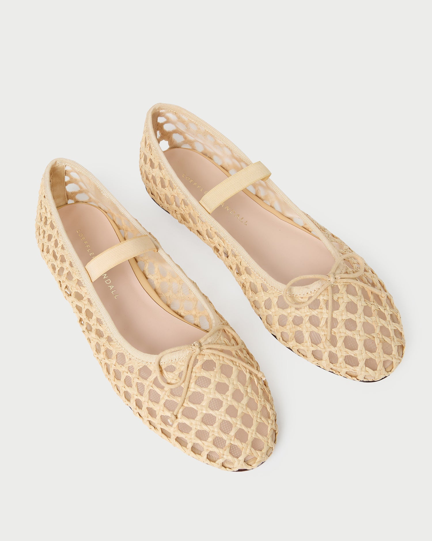Leonie Natural Crochet Ballet Flats - Comfortable Handmade Women's Shoes for Casual Wear, Beach & Summer Outfits