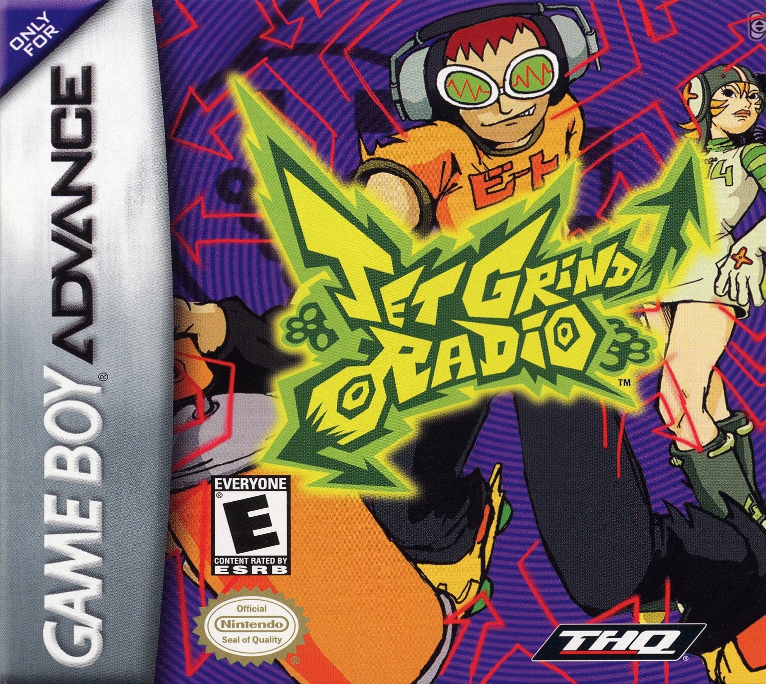 Used Jet Grind Radio Game Boy Advance Video Games - Retro Gaming Collectible for GBA Enthusiasts | Perfect for Nostalgic Play & Collector's Display