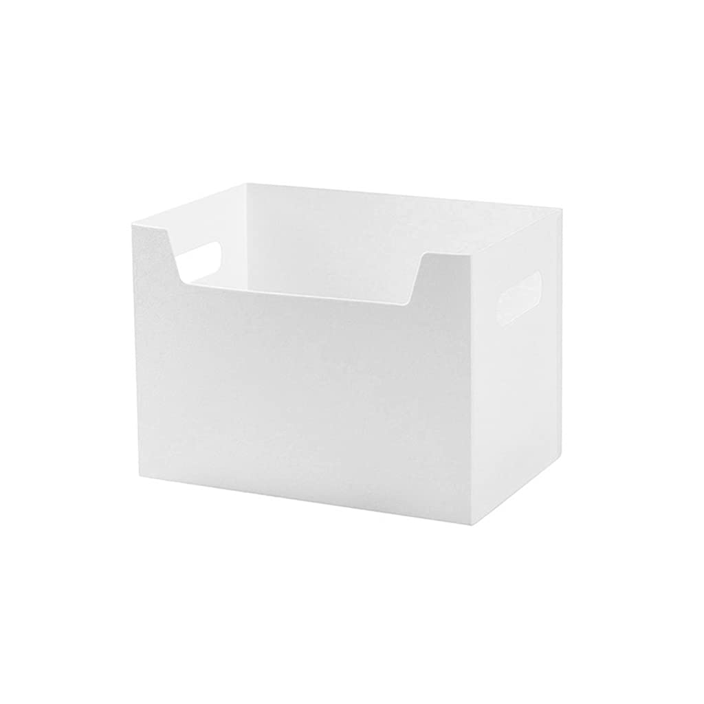 Beerty Collapsible Plastic Storage Bins - Foldable Storage Box with Handle for Shoes, Clothes, Toys, Books & Groceries | Perfect for Home Organization, Closet Storage & Moving Supplies