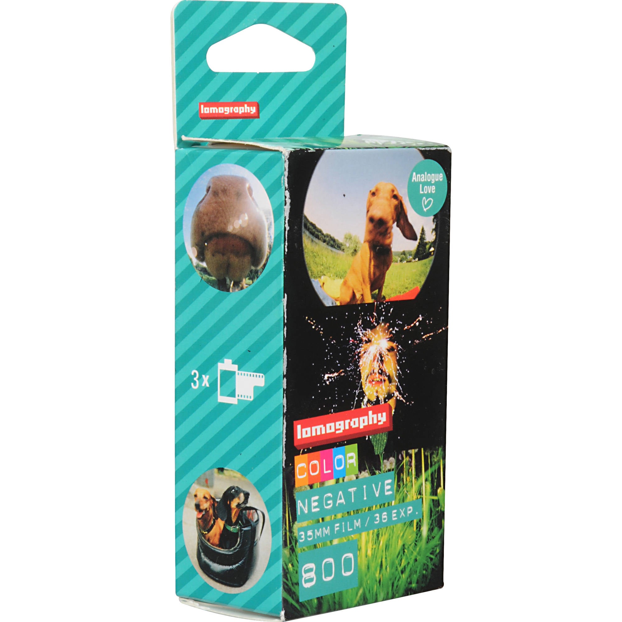 Lomography Lomo Color 800 35mm Film (3 Rolls) - Perfect for Street Photography, Travel & Vintage Film Camera Enthusiasts