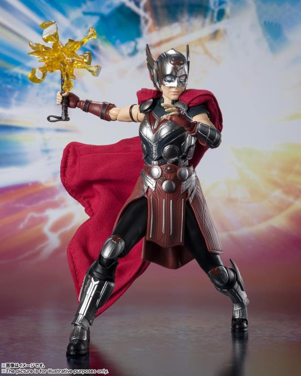 S.H.Figuarts Mighty Thor Action Figure - Premium Collectible Marvel Movie Toy for Display & Role Play | Perfect for Fans, Collectors & Gift Giving
