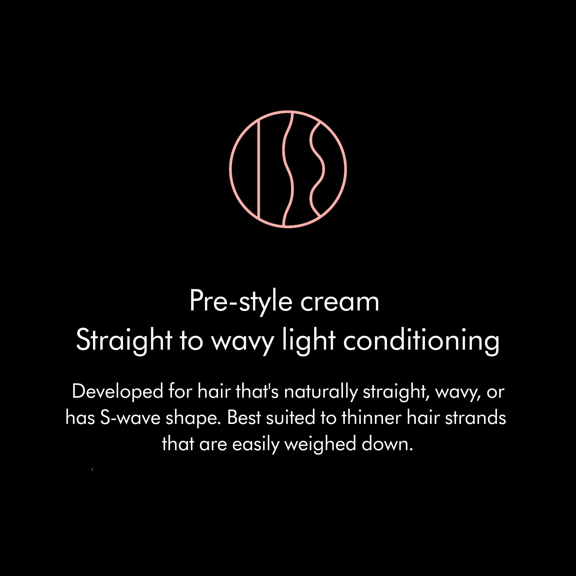 Chitosan Pre-Style Cream for Straight to Wavy Hair - Lightweight Conditioning Treatment for Smooth & Manageable Hair - Perfect for Daily Styling & Heat Protection