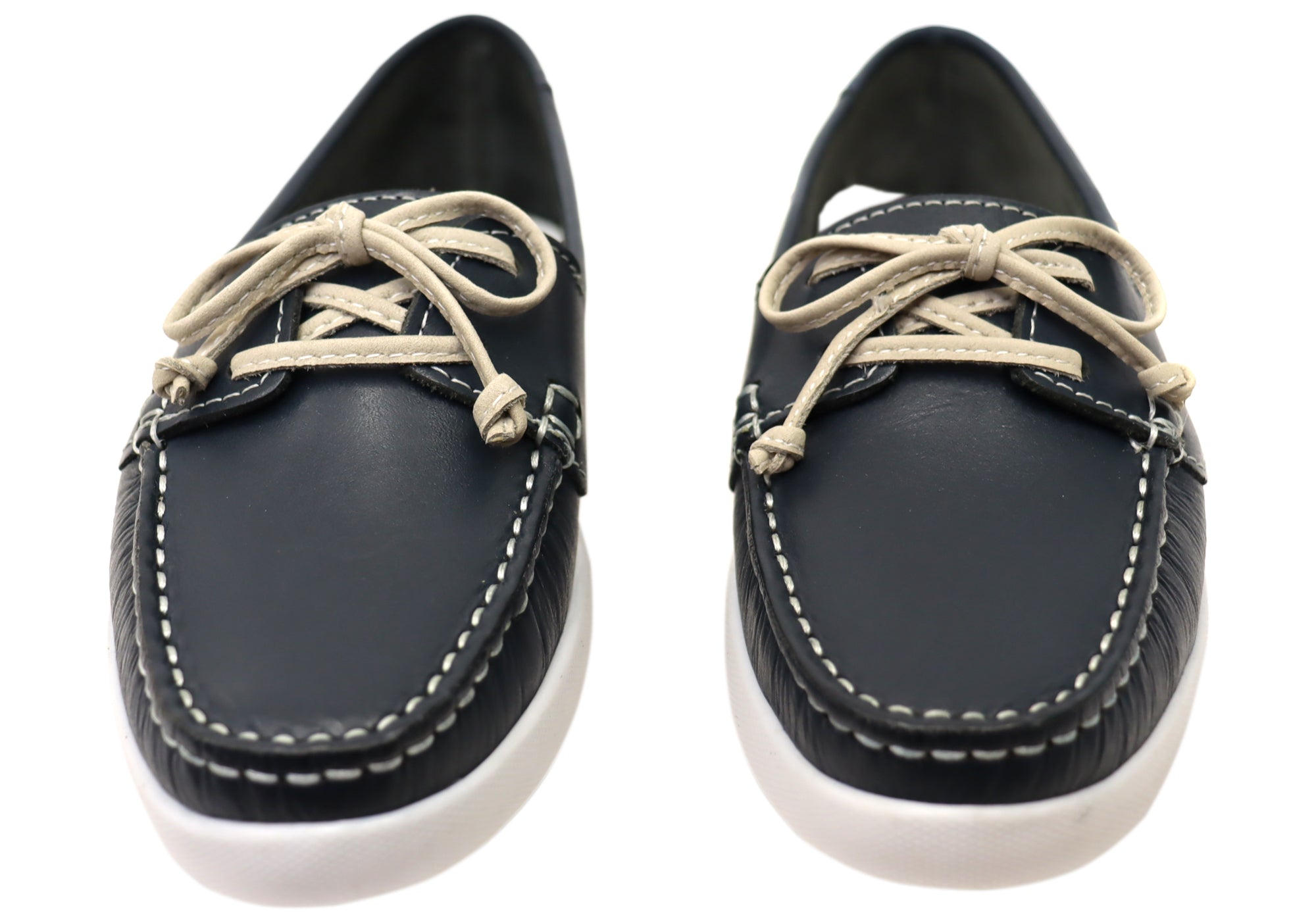 Andacco Ida Women's Comfortable Leather Casual Loafers - Made in Brazil - Slip-On Shoes for Work, Travel & Everyday Wear
