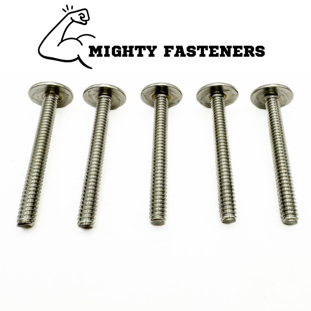 304 Stainless Steel Combo Sidewalk Bolts - 1/4