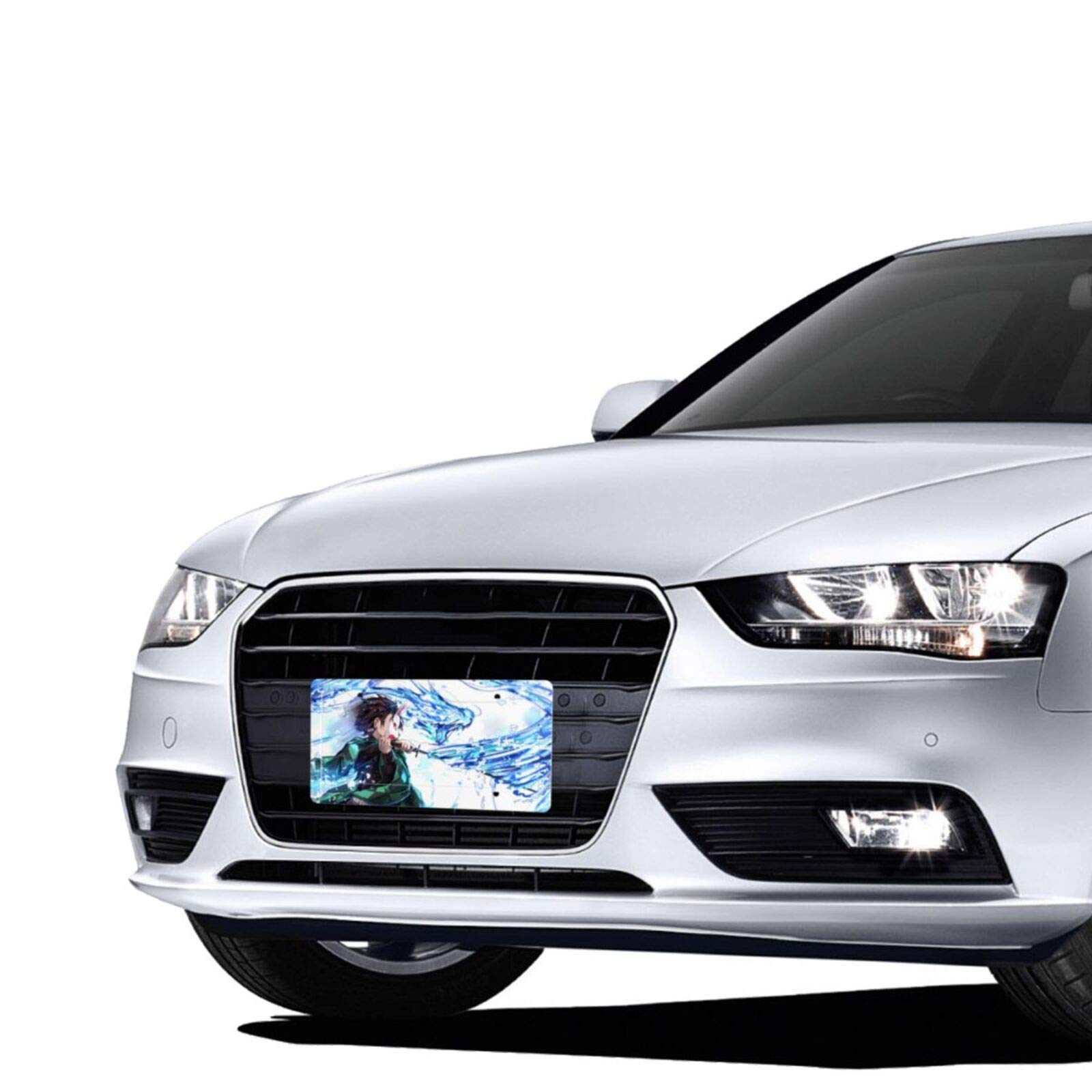 Anime License Plate with Frame Set - Custom Car Tag for Men & Women - Perfect for JDM Enthusiasts & Anime Fans