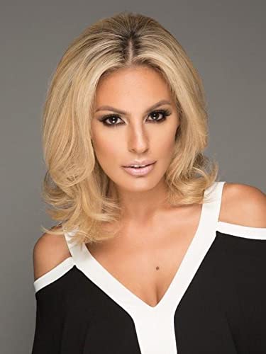 613 White Chocolate Blonde Clip-In Hair Topper - 12