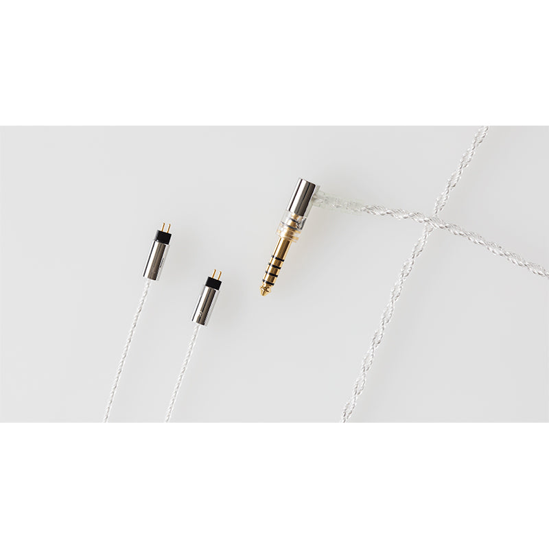 Final Audio C106 2 Pin Silver Coated Replacement Cable for IEMs - High-Quality Open Box Audio Upgrade (Perfect for Audiophiles & Music Enthusiasts)
