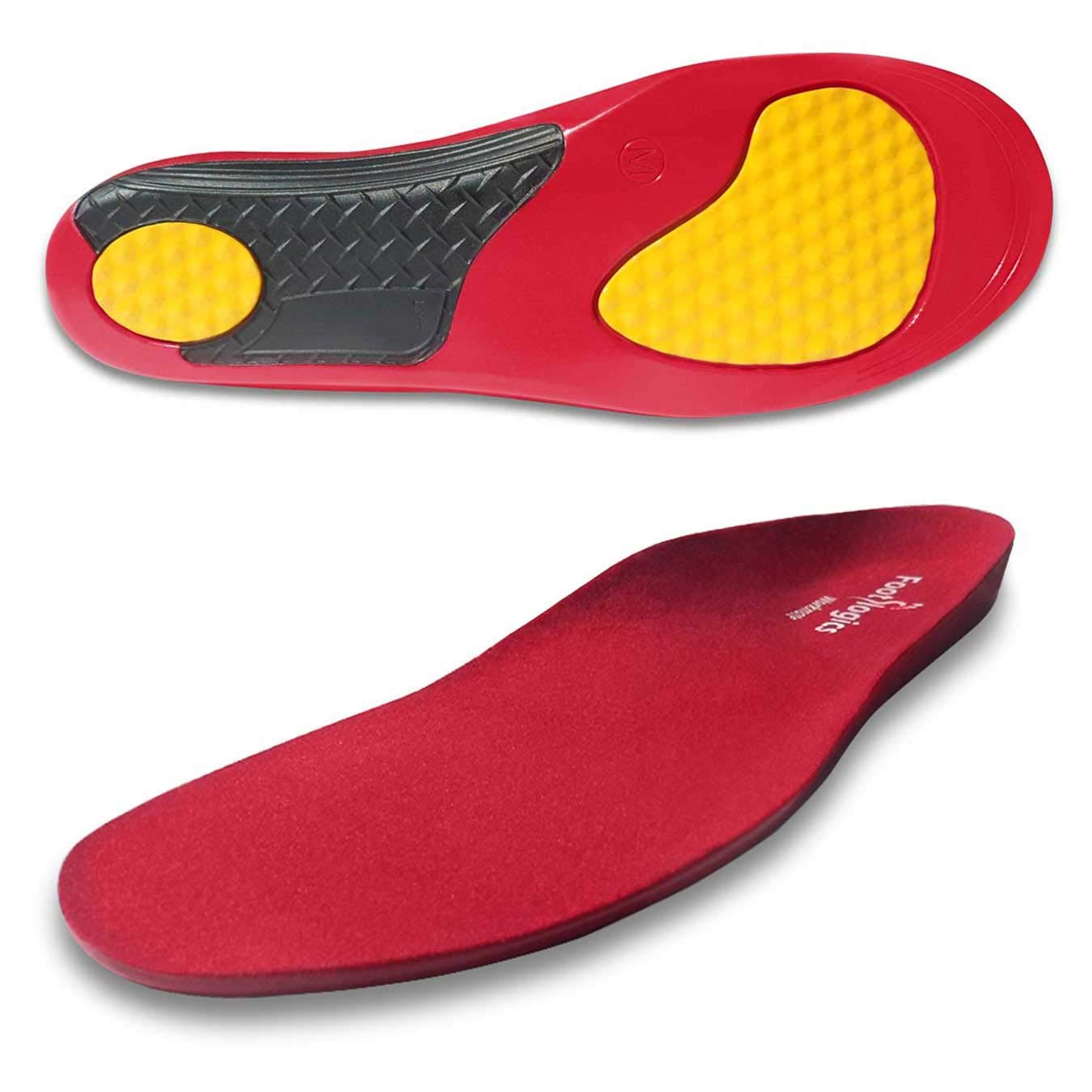 Full-Length Workwear Orthotic Shoe Insoles with Mild Arch Support - Relief for Tired, Aching Feet & Foot Pain - Ideal for Supination & Long Work Shifts - Perfect for Nurses, Teachers & Factory Workers (Pair, XS)