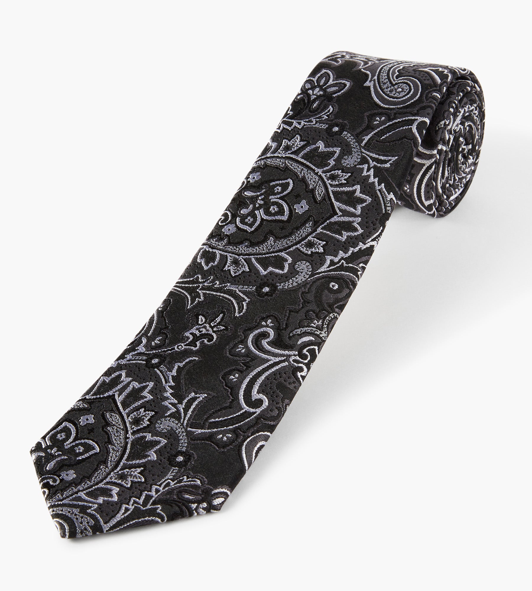 Stylish Large Paisley Necktie for Men - Elegant Silk Tie for Business, Weddings & Formal Occasions