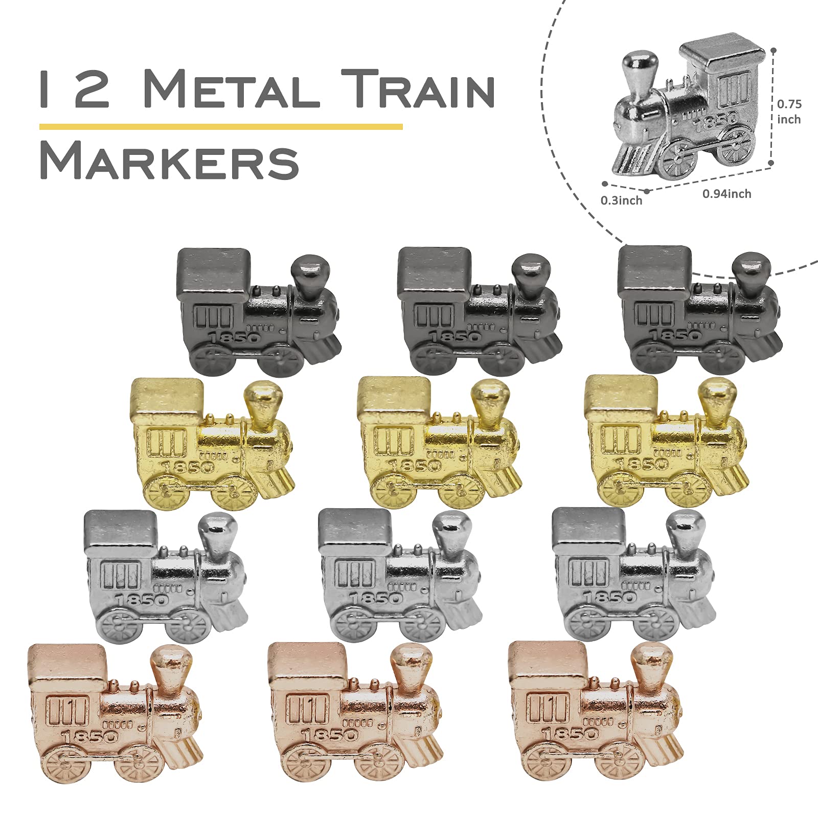 Premium Mexican Train Dominoes Set - 7.89
