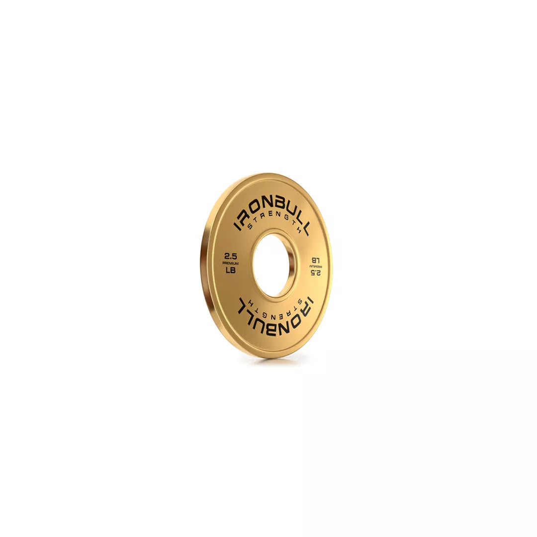 Premium Gold Plates and Weight Sets (LB) - Perfect for Gym, Home Workouts, and Strength Training