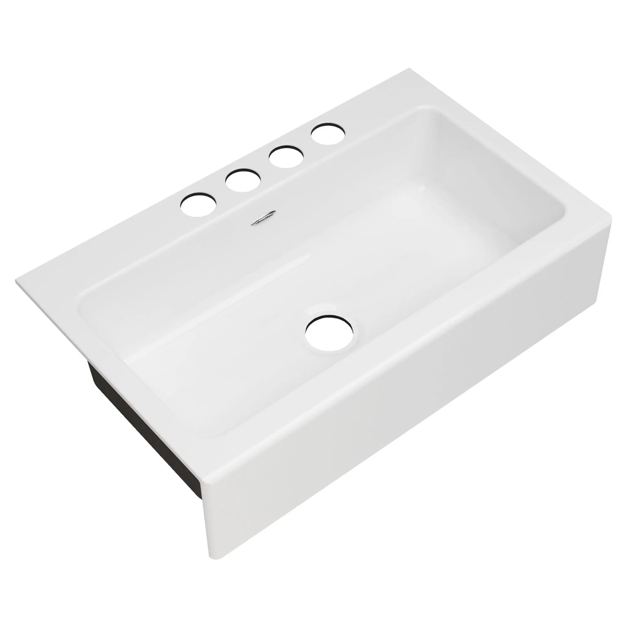 36 x 22 Inch Undermount Farmhouse Kitchen Sink - Heavy Duty Cast Iron Single Bowl with 4 Holes & Apron Front Design | Perfect for Rustic, Modern & Farmhouse Style Kitchens