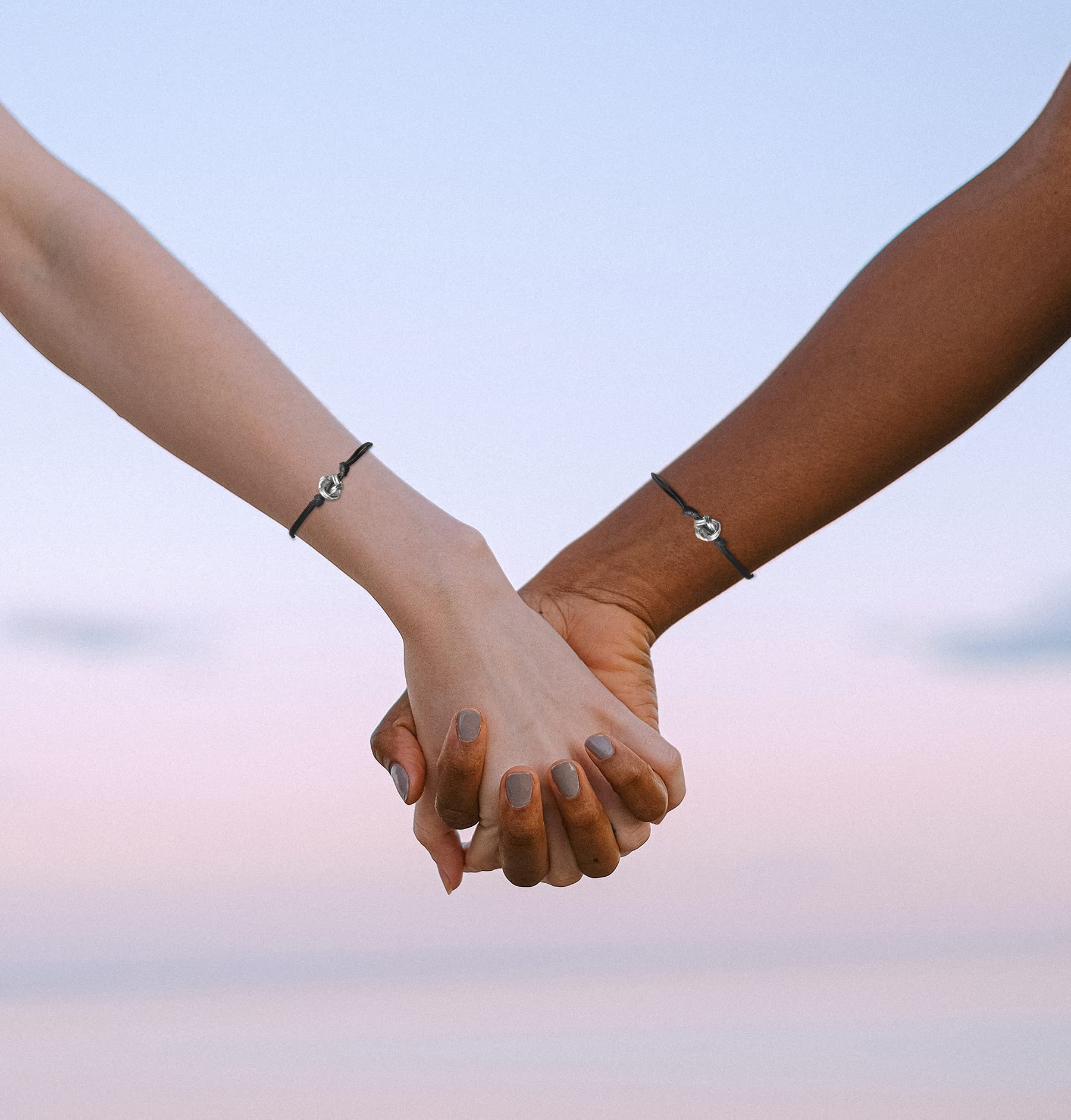 Best Friends Matching Bracelets Set - Long Distance Friendship Bracelets for Women & Girls, BFF Gifts for Birthday, Anniversary | Perfect for Couples, Sisters, Besties