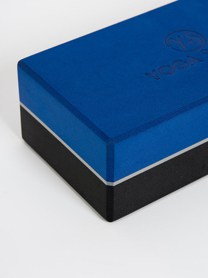 Premium EVA Yoga Block - Dual Color Non-Slip Yoga Brick for Home & Studio Workouts - Ideal for Yoga, Pilates, and Fitness Training