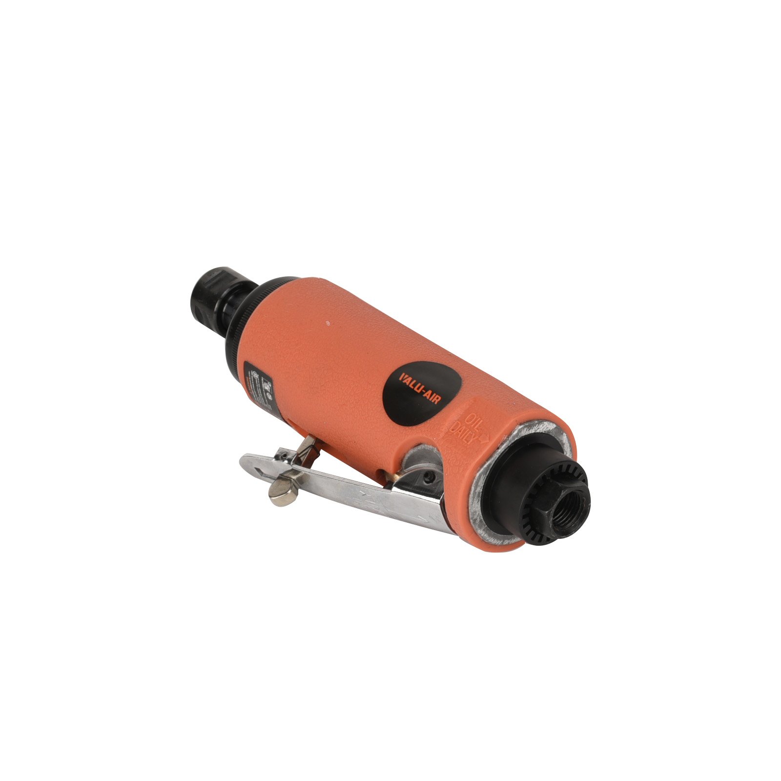 Valu-Air 7314 1/4-Inch Compact Straight Air Die Grinder - High Speed Pneumatic Tool for Metal Polishing, Wood Carving & Automotive Detailing