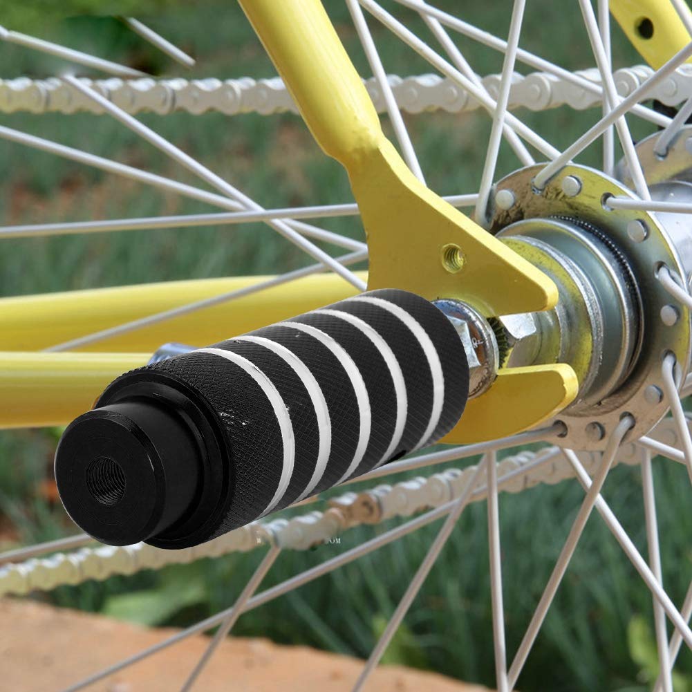 Zopsc-1 Universal Bike Pegs - Heavy Duty Mountain Bike Foot Stand Pegs with Bearing | Durable BMX & MTB Pegs for Stunts, Tricks & Urban Riding