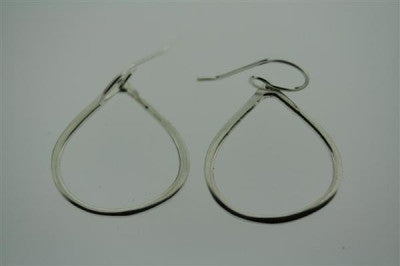Open Teardrop Earrings for Women - Dainty Gold Hoop Earrings for Everyday Wear | Perfect for Casual Outfits, Office & Date Nights