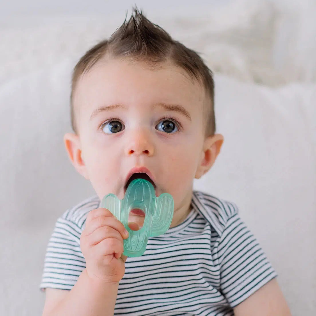 Itzy Ritzy Cutie Coolers - 3 Pack Water Filled Teething Toys for Babies | Soothing Relief for Sore Gums | Perfect for Home, Travel & Daycare Use