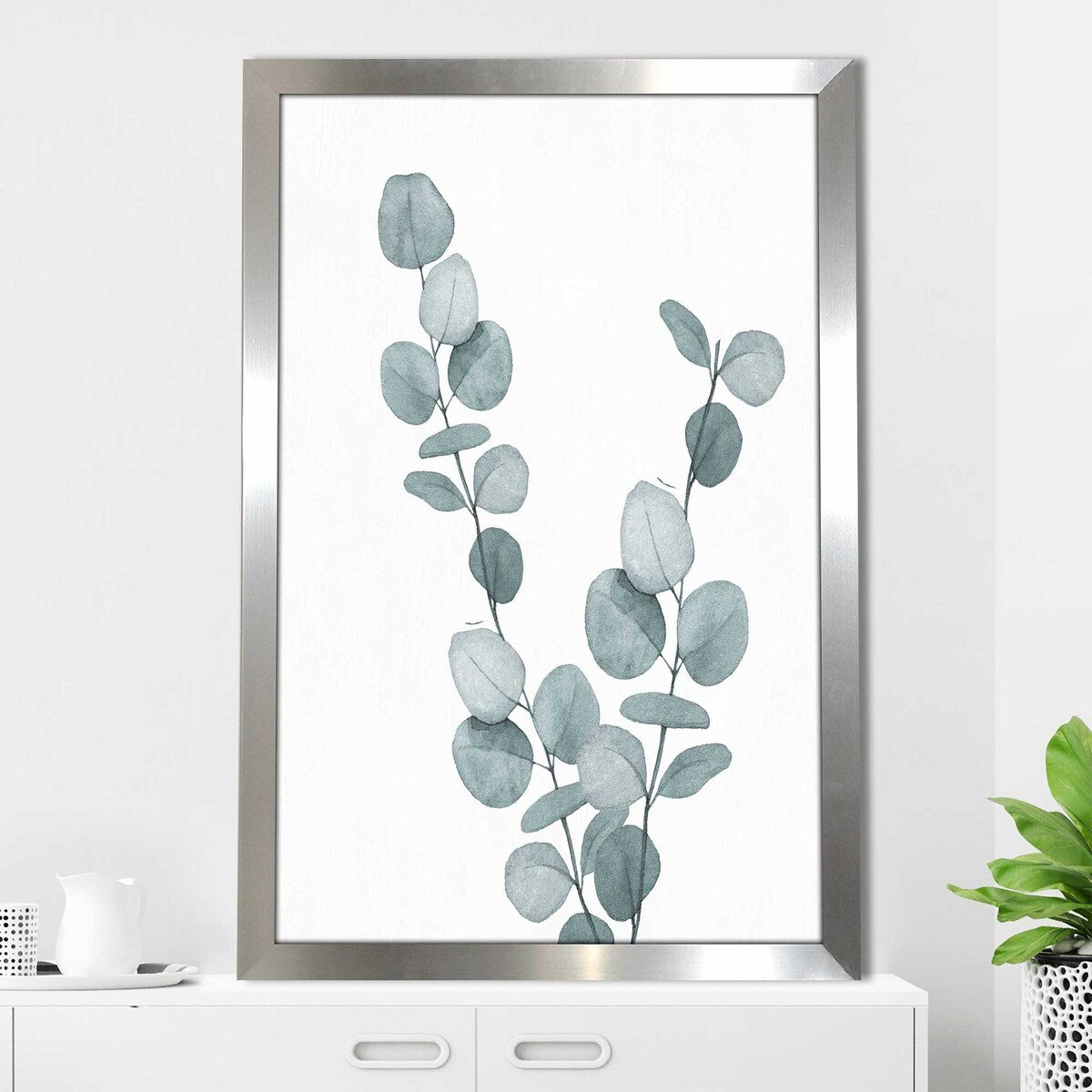 Blue Botanical Wash III by Conrad Knutsen - Premium Acrylic Wall Art Print for Home & Office Decor - Perfect for Living Rooms, Bedrooms, and Workspaces