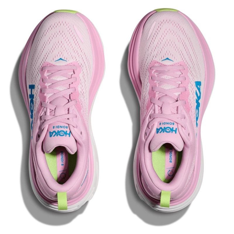 HOKA Bondi 8 B Women's Running Shoes - Lightweight Cushioned Sneakers for Jogging, Walking & Gym Workouts - Perfect for Road Running, Marathon Training & Everyday Comfort