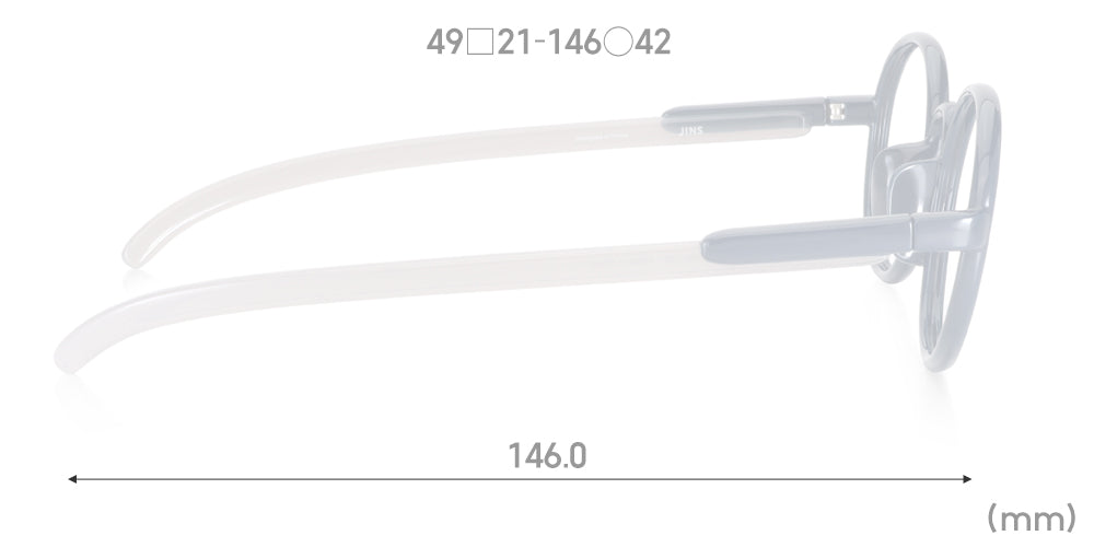JINS x Patricia Urquiola 029 158 Eyeglasses - Stylish Designer Frames for Women & Men | Perfect for Work, Reading & Fashion Accessories