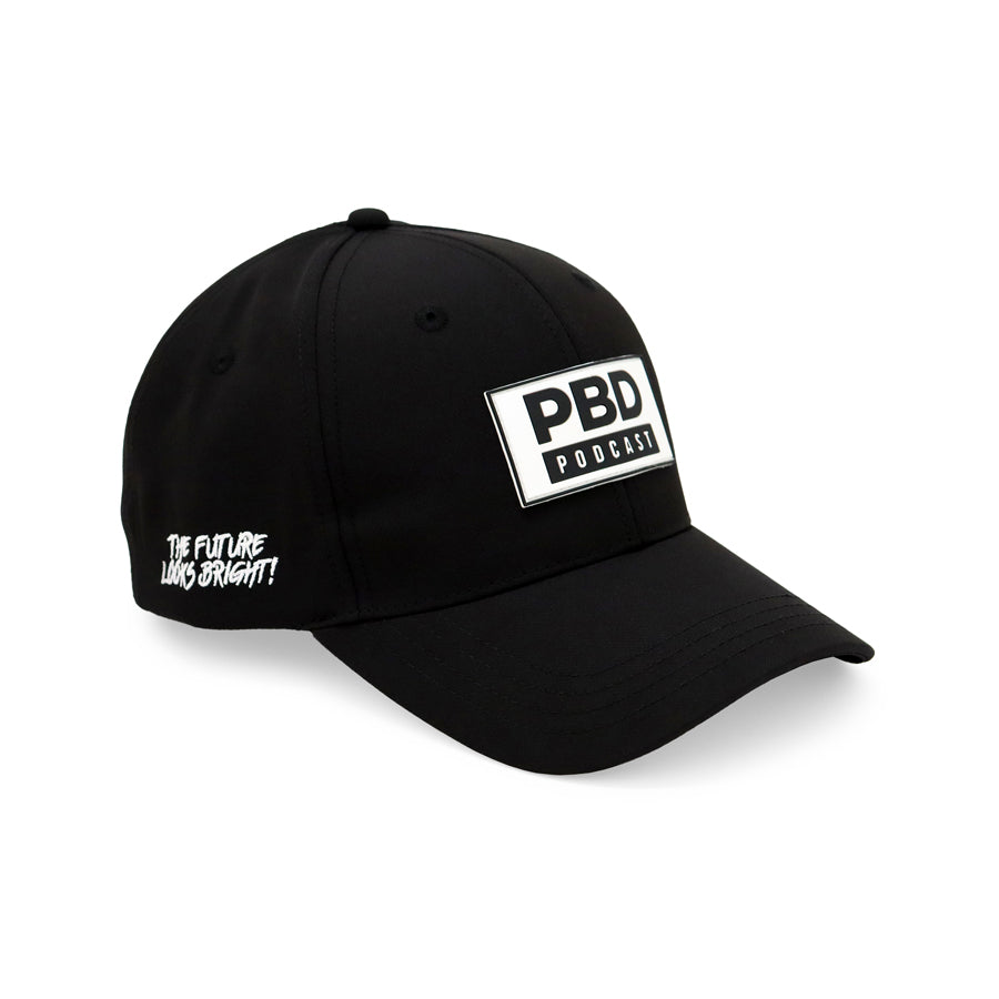 PBD Podcast Black Snapback Hat - Adjustable Unisex Baseball Cap for Men & Women - Perfect for Podcast Fans, Streetwear & Casual Outfits