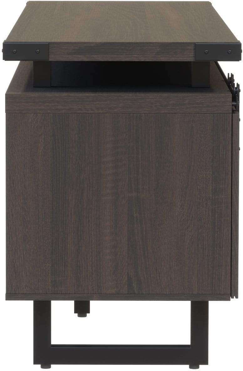 Safco Mirella Low Wall Cabinet with Wood Doors - Stylish Storage Solution for Home, Office, or Retail Spaces [MRLWCWD] - Perfect for Organizing Supplies, Displaying Merchandise, or Adding Elegant Storage