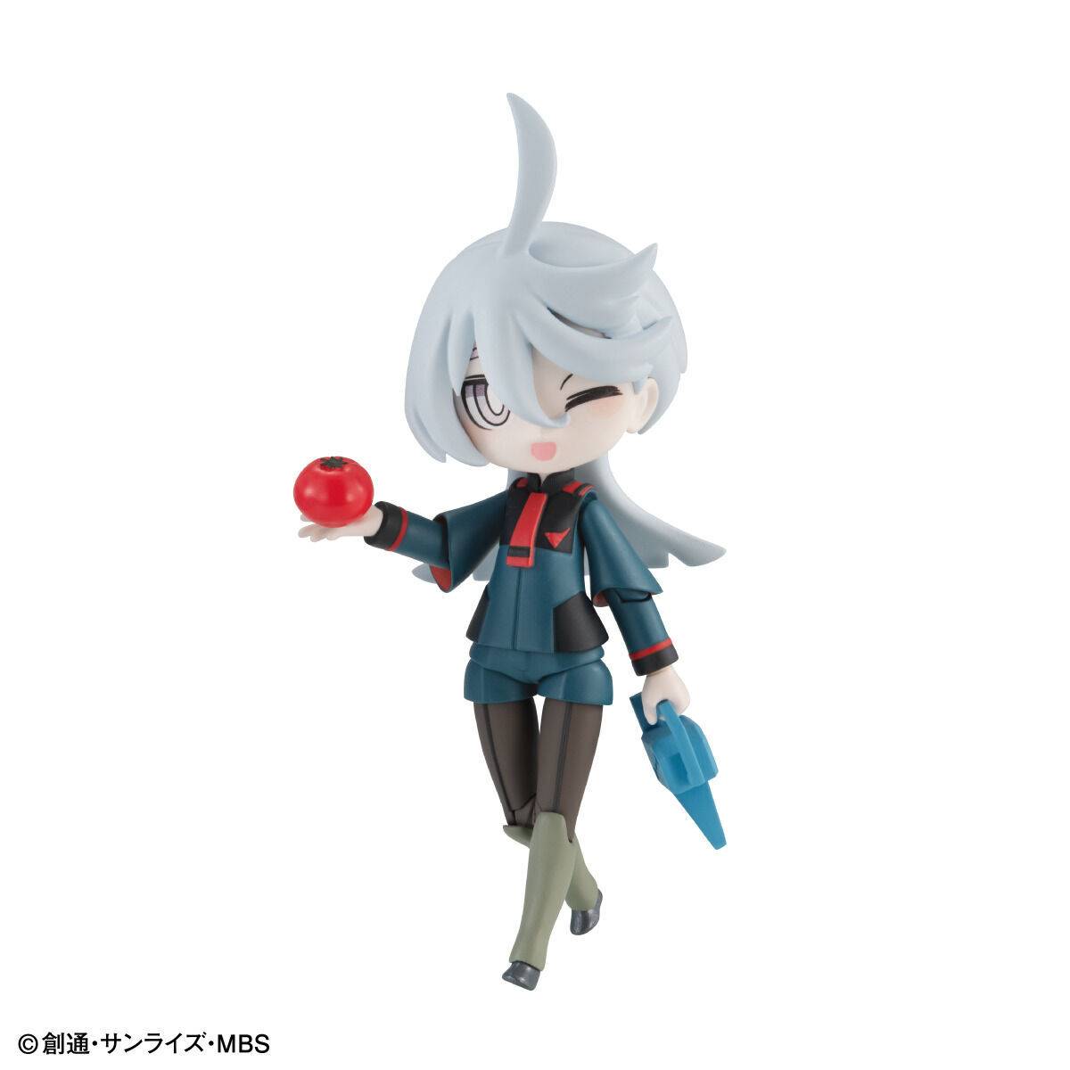 Bandai Shokugan Charamobi Mechagurumi Gundam The Witch From Mercury Miorine Rembran Action Figure - Collectible Anime Model Kit for Gundam Fans & Display Decor