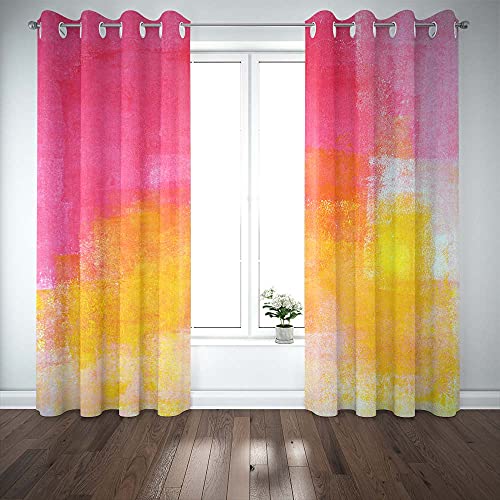 Pink and Yellow