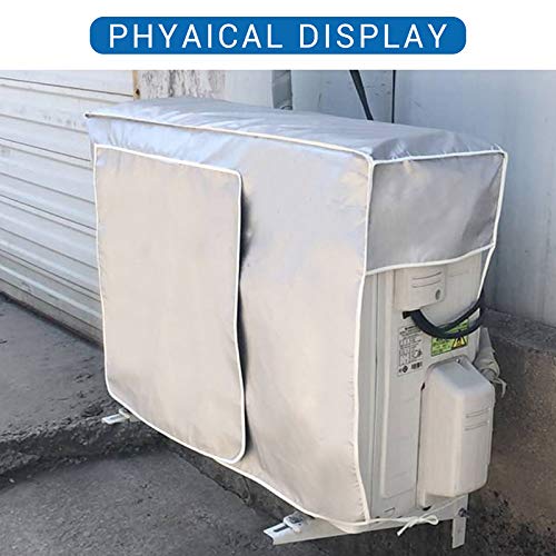 Waterproof & Dustproof Outdoor Air Conditioner Cover for Window AC Units & Mini Split Systems - All-Weather Protection for Year-Round Use