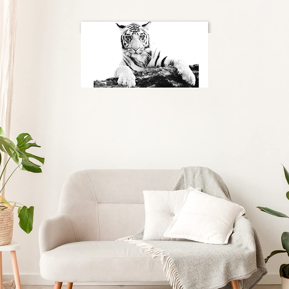 Staffan Widstrand Fine Art Canvas - Paws Ahead Wall Decor for Living Room, Bedroom, Office | 50x26 Inch Ready-to-Hang Canvas Painting | Perfect for Home, Kitchen, Bathroom & Dining Room Decor