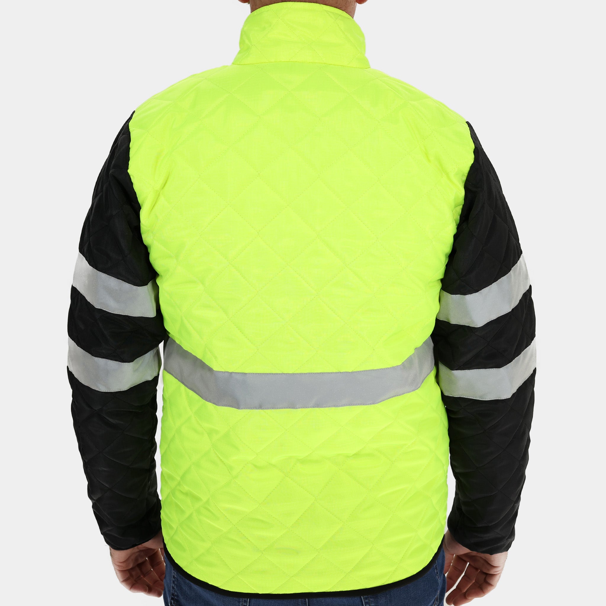 Agile Jacket for Men - Lightweight Waterproof Windbreaker - Bright Yellow Outdoor Hiking Jacket - Perfect for Running, Cycling & Travel Adventures