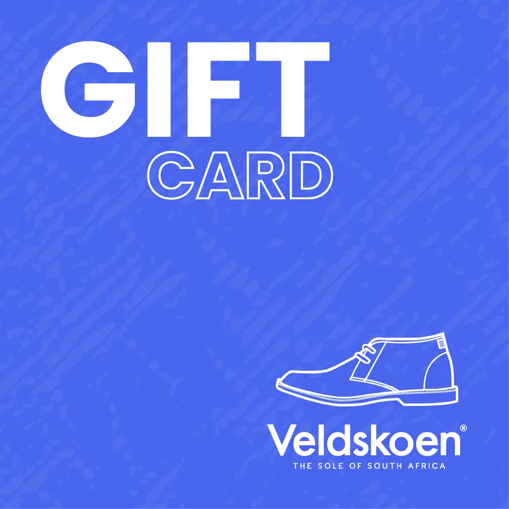 Veldskoen Gift Card - Perfect for Shoe Lovers & Outdoor Enthusiasts - Ideal for Birthdays, Holidays & Special Occasions