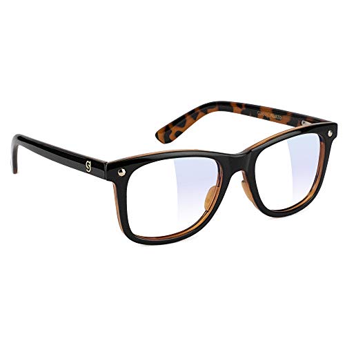 Black Tortoise Clear Gamer Lens