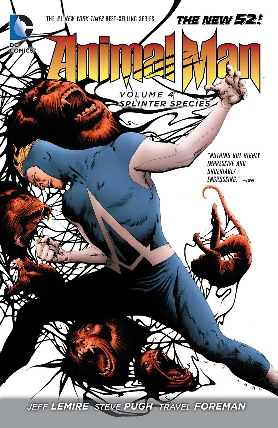 Animal Man 4: Splinter Species - DC Comics Graphic Novel | Superhero Adventure Story | Perfect for Comic Collectors & Superhero Fans