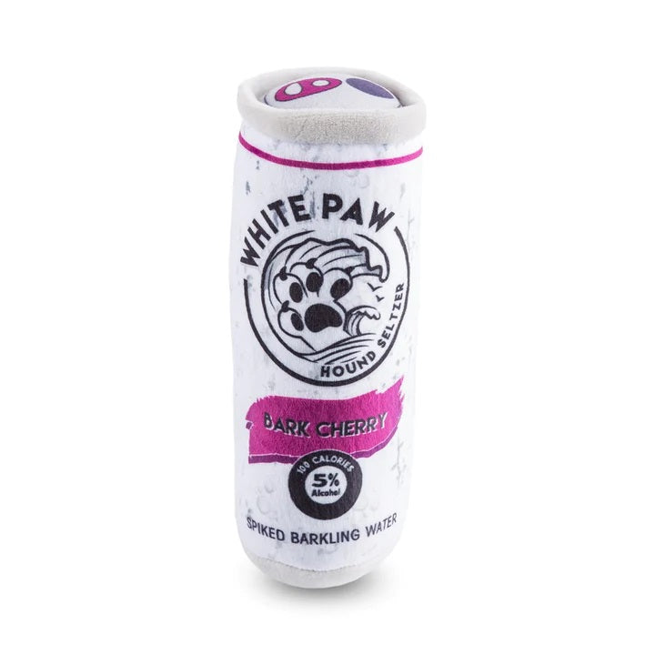 White Paw Spiked Barkling Water Plush Dog Toy - Durable & Safe Chew Toy for Small & Medium Dogs - Perfect for Playtime, Training & Teething Relief