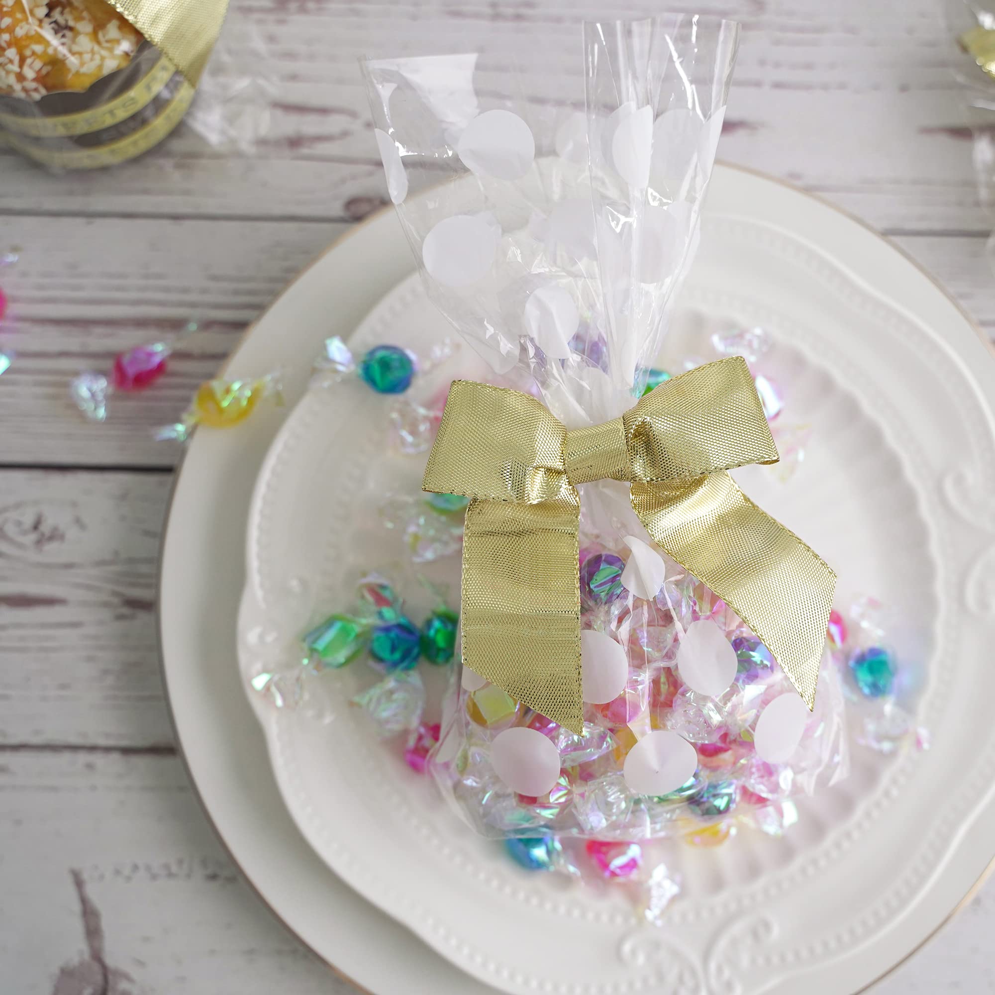 Gold Christmas Bows 3