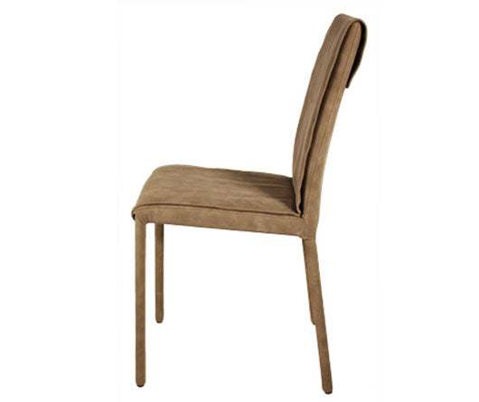 Busetto Italian Made Dining Chair S458H in Light Gray - Elegant & Durable for Home, Restaurant & Office Use