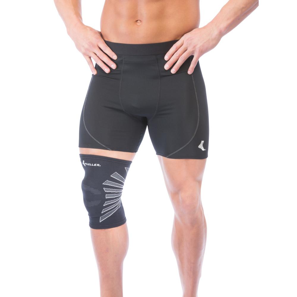 Mueller Omniforce 300 Knee Brace with Gel Support - Premium Knee Stabilizer for Running, Sports & Arthritis Pain Relief - Ideal for Athletes, Seniors & Active Lifestyles