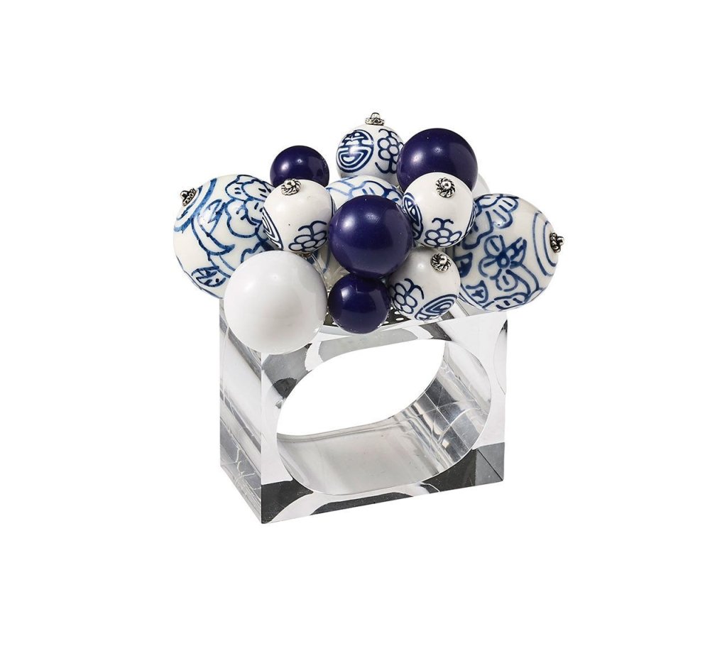 Elegant Cloud-Shaped Napkin Rings Set of 4 - Perfect for Wedding, Party & Holiday Table Decor