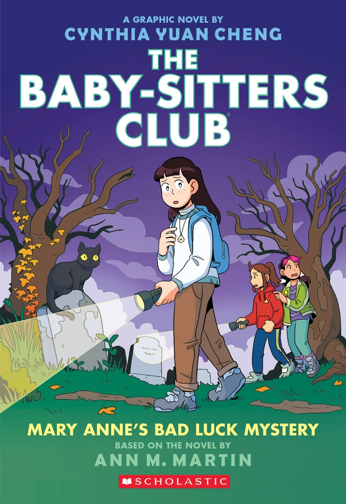 Baby Sitters Club: Mary Anne's Bad Luck Mystery Graphic Novel - Teen Mystery Book Series for Young Readers | Perfect for Bedtime Reading & Book Club Discussions