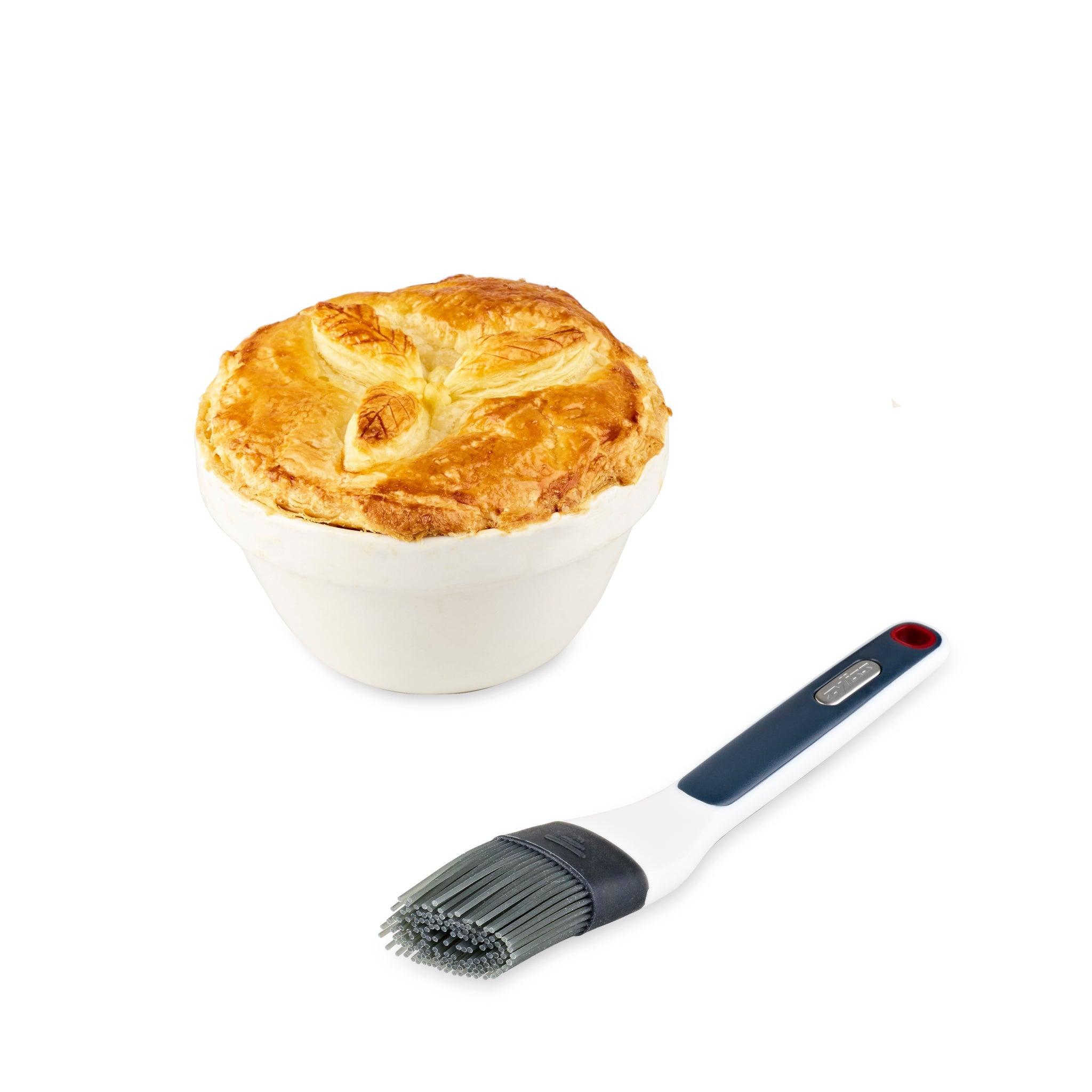 Non-Toxic Silicone Pastry Brush for Baking - Heat Resistant Kitchen Basting Brush for Cakes, Bread, BBQ & Grilling - Perfect for Bakers & Home Chefs