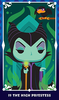 Funko Disney Villains Tarot Deck with Guidebook - Premium Collectible Card Set for Fortune Telling, Game Nights & Disney Fan Gifts