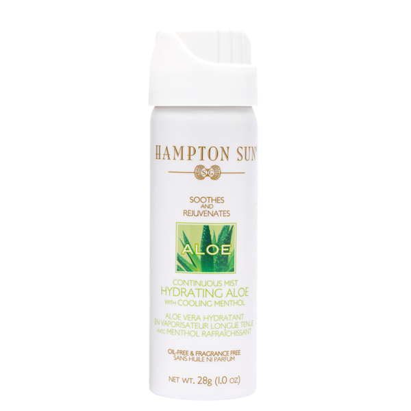 Hydrating Aloe Vera Continuous Mist Spray - 1 oz & 5.3 oz Travel Size - Soothing Face & Body Moisturizer for Dry Skin, Sunburn Relief & Post-Workout Refreshment