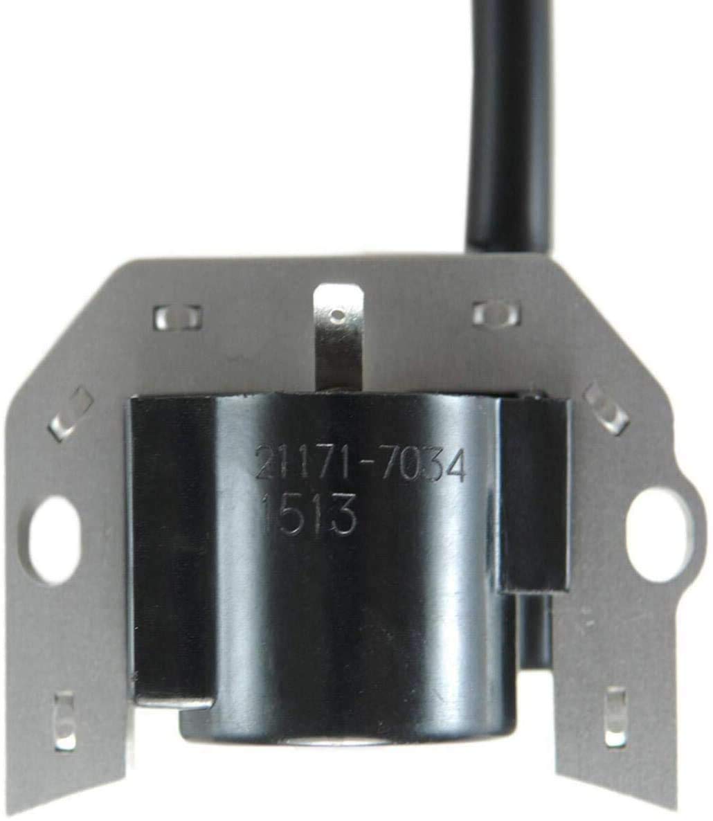 21171-7034 Ignition Coil Replacement for Kawasaki FH381V FH430V FH480V FH541V Engines - Compatible with 21171-7001 21171-7007 21171-7006 21171-7013 Models - ZF-IG-A00132-P - Perfect for Lawn Mowers, Tractors & Outdoor Power Equipment